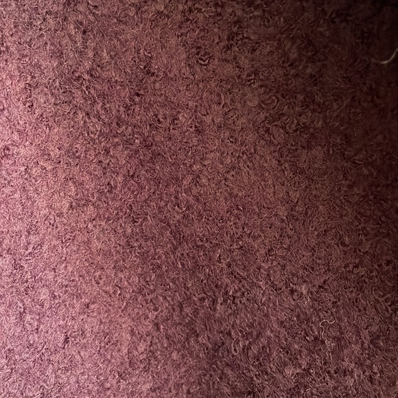 NWT Marc New York Paige Single Breasted Boucle Wool Coat in Burgundy - Picture 14 of 14